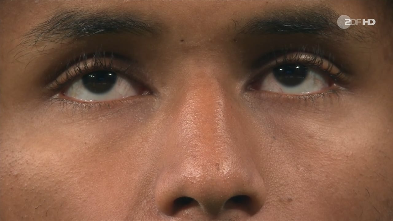 The cameraman zooming in Karim Adeyemi's face to max after Borussia Dortmund lost 2024 UCL final