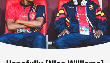 Lamine Yamal wants Nico Williams to join Barcelona.