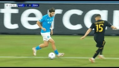 Khvicha Kvaratskhelia vs Real Madrid (Home) 23-24 (Rumored transfer to PSG)