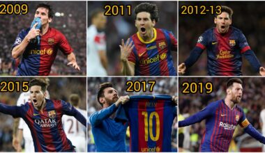 In this Messiverse, Which according to you is the best and ur favourite?....Also which version gave his all for the club?