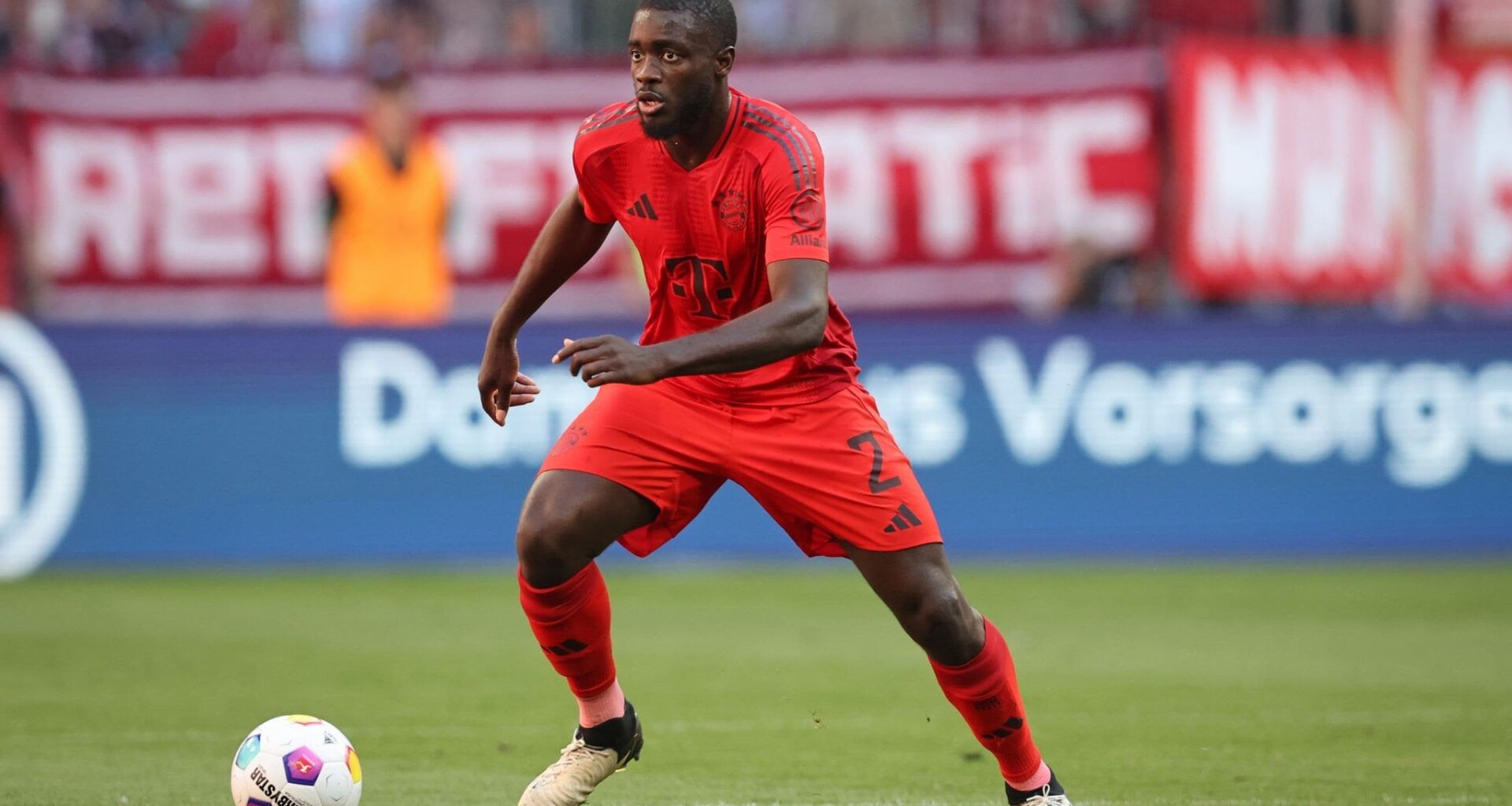 Dayot Upamecano on whether he could consider leaving Bayern this summer: "We'll see, we'll see. It's one of the biggest clubs in Europe. I have not yet discussed with the people in charge, I'm totally focused on the Euros. We'll have a discussion after the tournament"