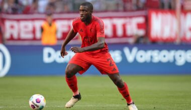 Dayot Upamecano on whether he could consider leaving Bayern this summer: "We'll see, we'll see. It's one of the biggest clubs in Europe. I have not yet discussed with the people in charge, I'm totally focused on the Euros. We'll have a discussion after the tournament"