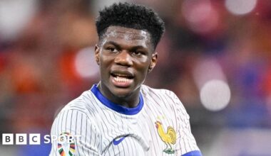 France's Aurelien Tchouameni 'hates extremes' and 'shares' Kylian Mbappe view - BBC Sport