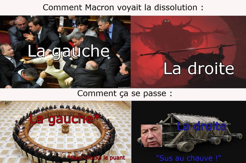 Merci à la droite d'exister en ces temps moroses.