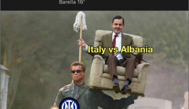 I’m a Juventus fan but I’ll admit, Inter players were fire against Albania!