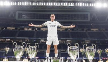 Toni Kroos on IG: "Today is officially my last day as a Real Madrid player. Feels weird but I'll always be one of you. Forever grateful.”