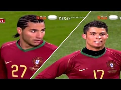 Cristiano Ronaldo e Quaresma BRINCANDO com o Brasil || 2007