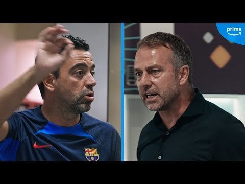 Interesting video of Flick and Xavi's team talks styles