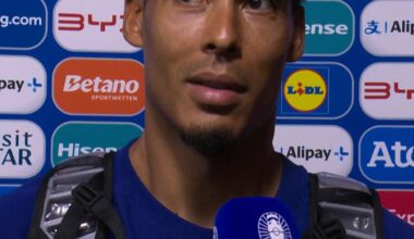 [optus] Virgil van Dijk: "We scored a goal that was a fair goal (..) But yeah, the English referee decided to disallow it"