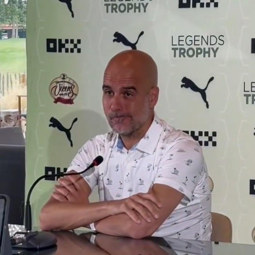 Pep Guardiola about Flick: We have to let him start working and give him time and we will see.