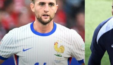 Sans Mbappé, avec Rabiot à gauche et Tchouaméni d'entrée