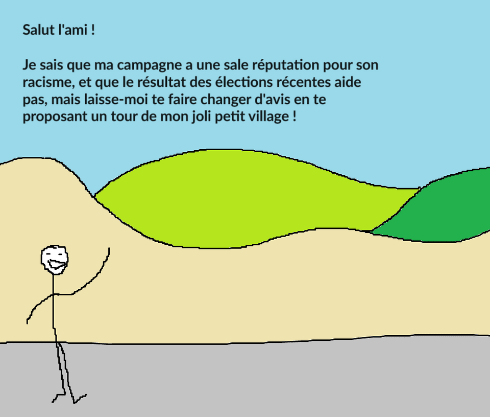 Tour de mon joli petit village pas raciste 😊😊😊