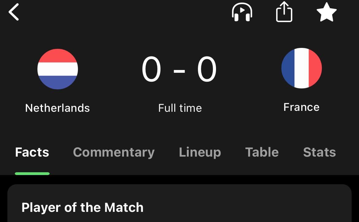 Netherlands draw France after VAR intervention