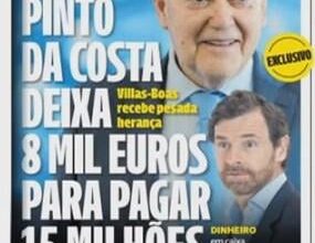o FC Porto têm 8 mil euros em caixa!