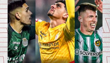 Os Top 3 na última edição da Liga Portugal Betclic