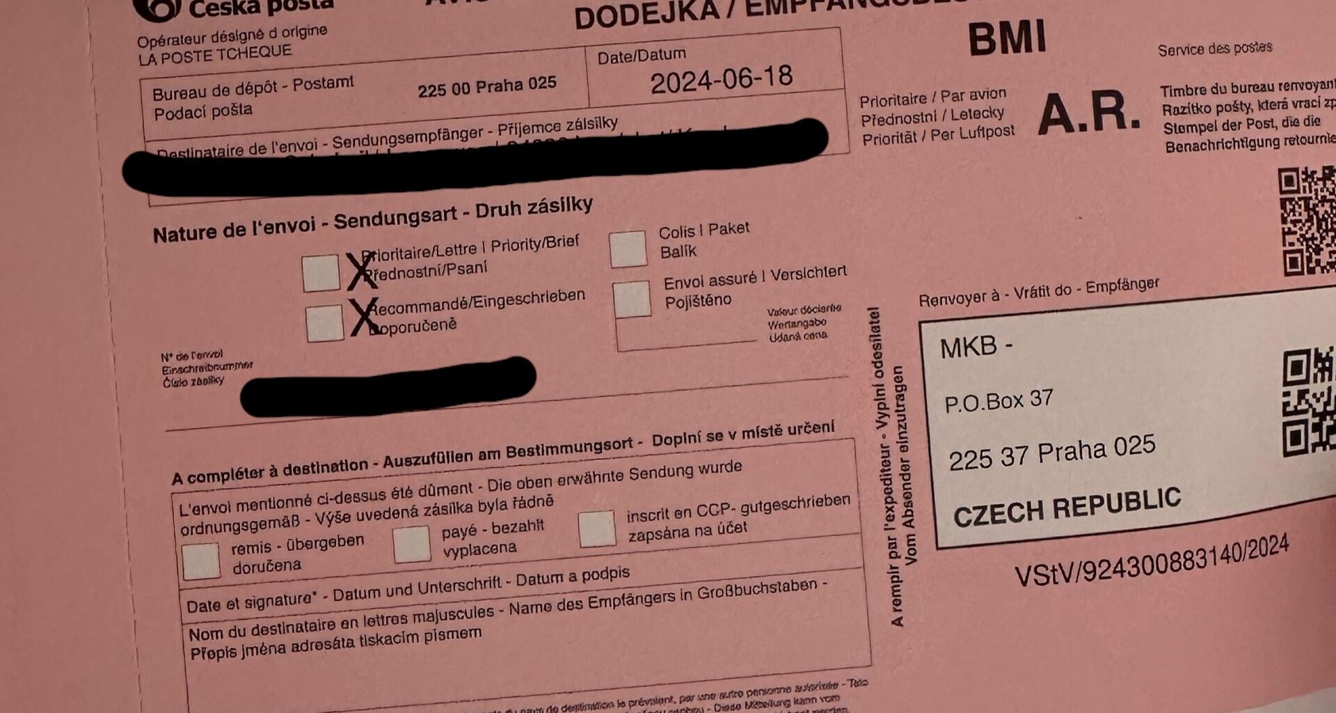 Wiener Strafzettel kommt aus Prag?