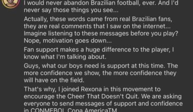 Ronaldinho follow up statement reveals that his original post was part of a marketing campaign for Rexona