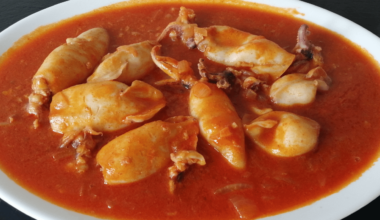 Baby Squid Stew