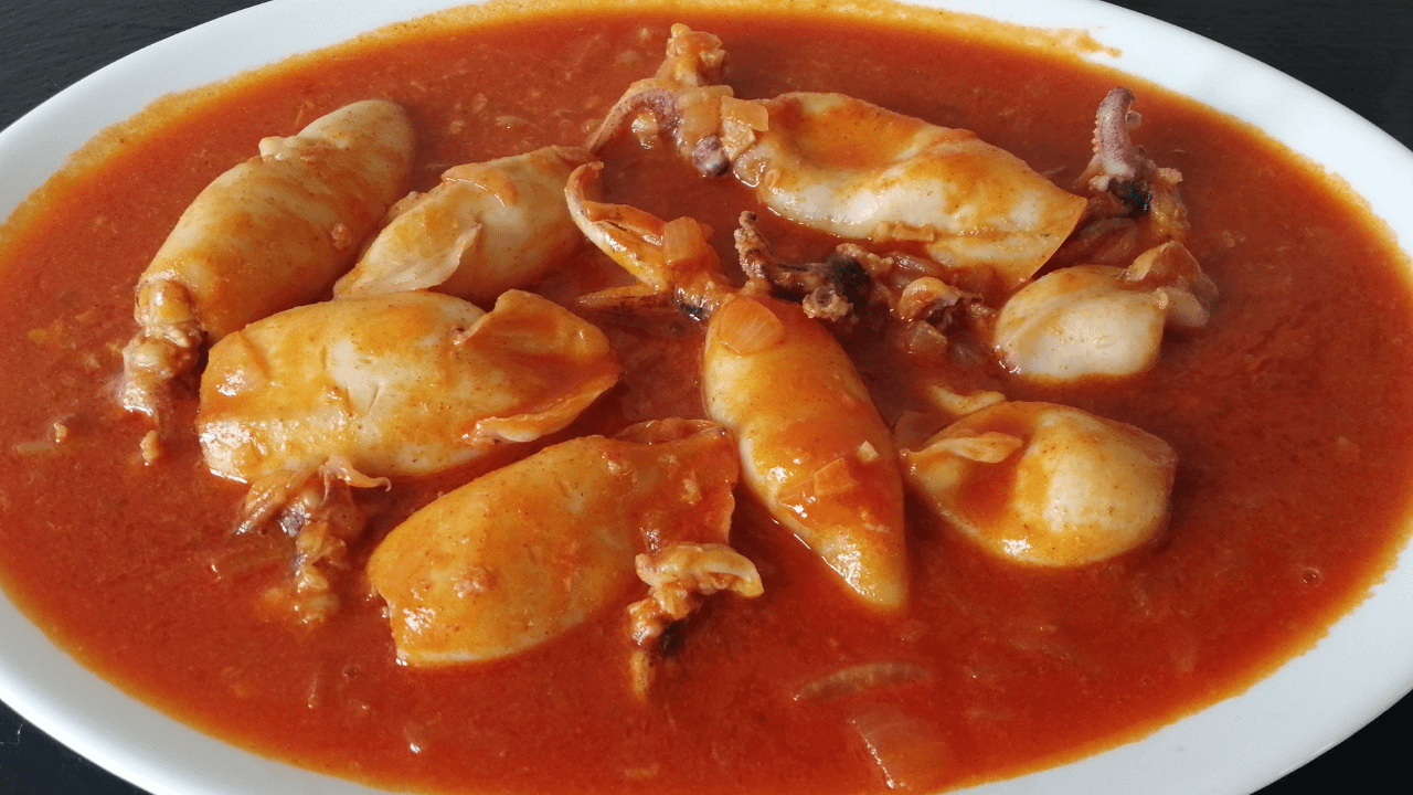 Baby Squid Stew