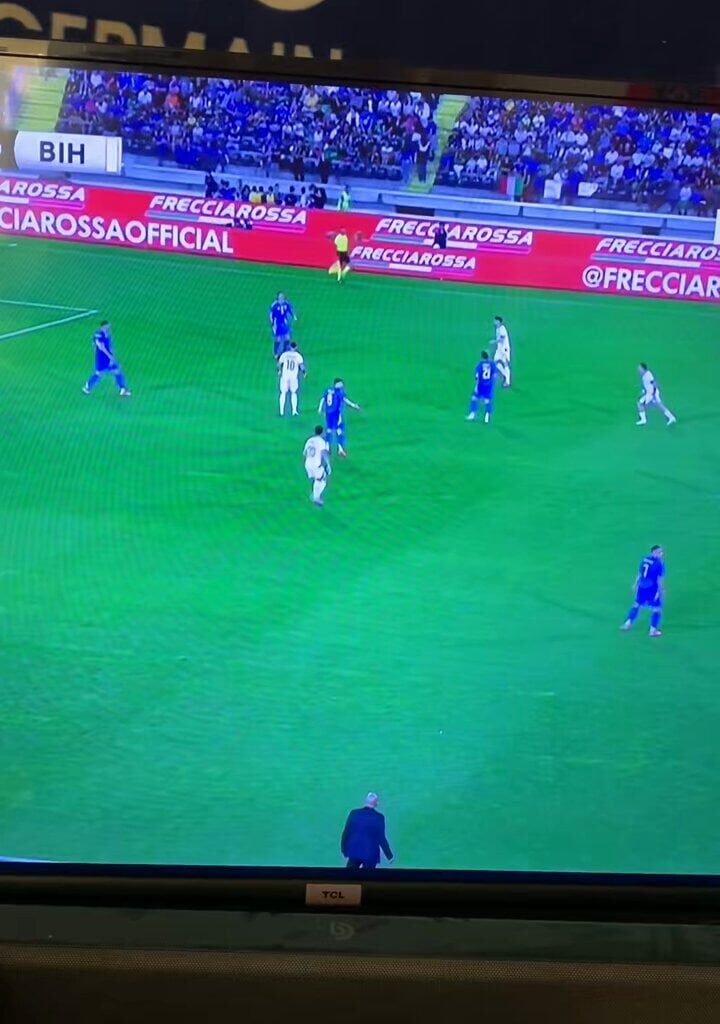 Big save by Donnarumma for Italy