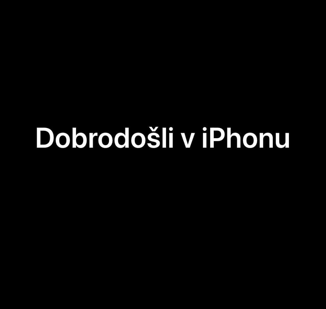 Končn Slovenščina na iOS