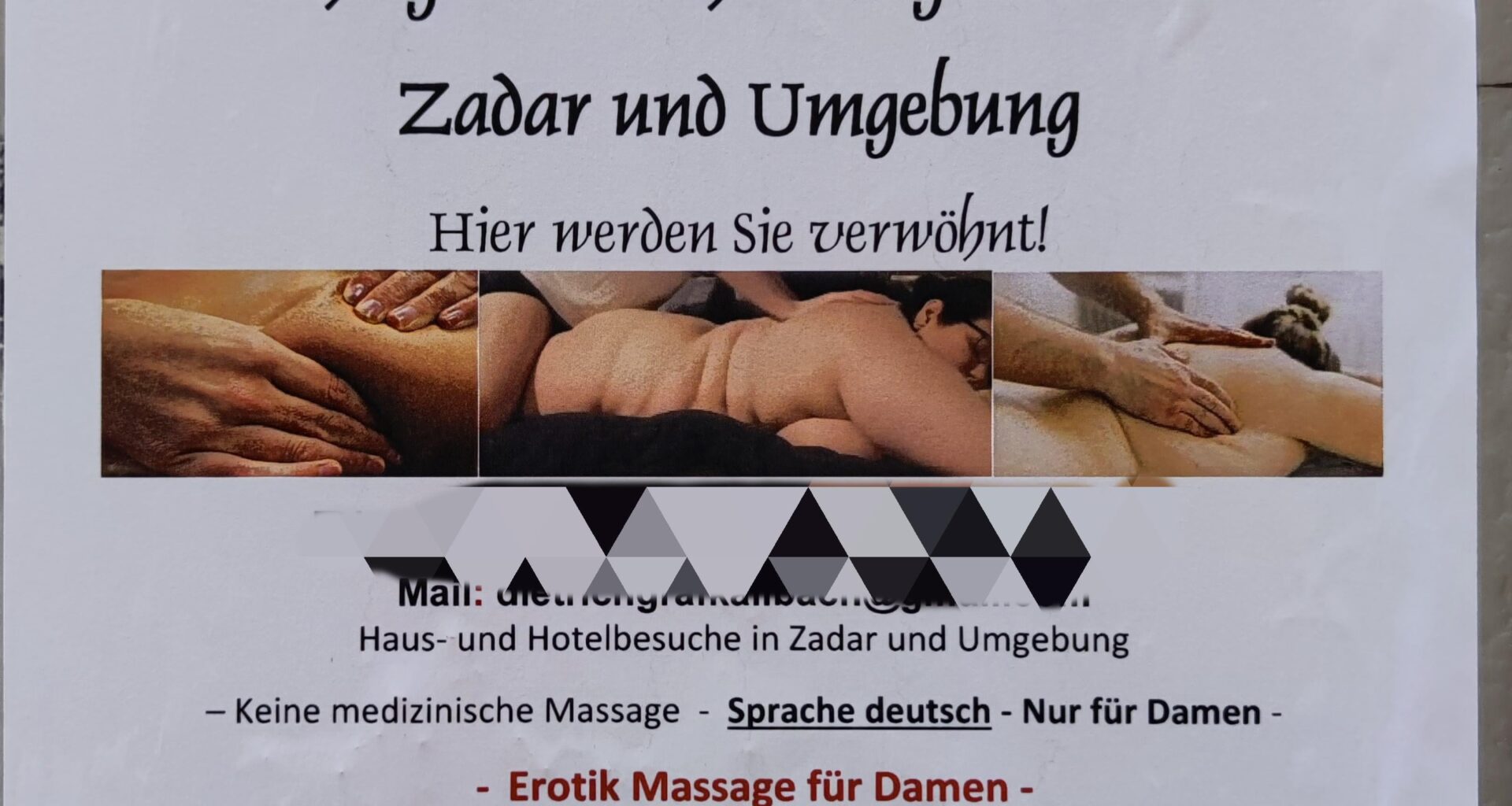 Ich dachte es wäre ein Spaß...