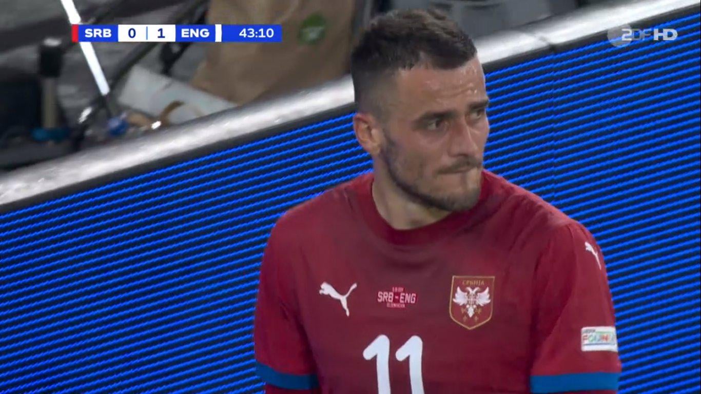 Kostic injured