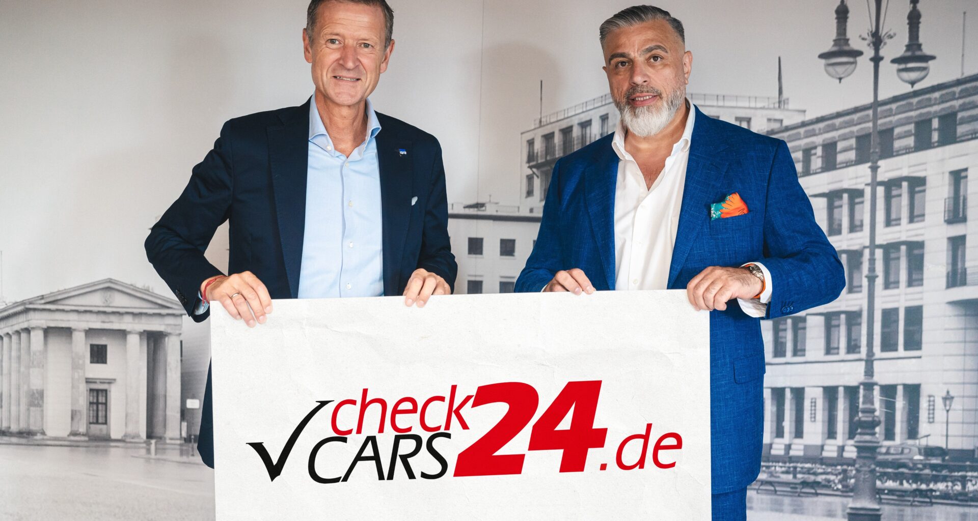 CheckCars24 wird neuer Hauptpartner von Hertha BSC
