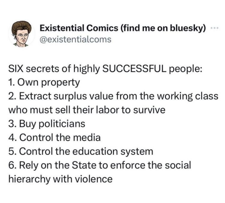 "Succeeding" in a profoundly psychopathic system