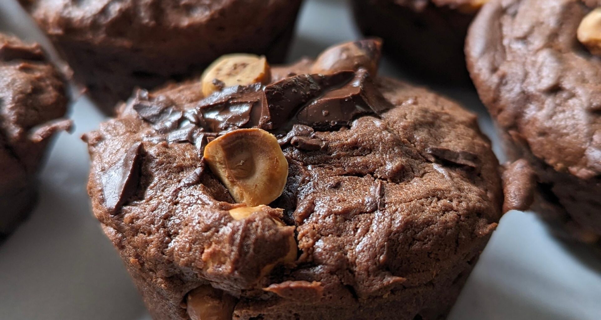 Muffin chocolat/noisettes