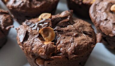 Muffin chocolat/noisettes