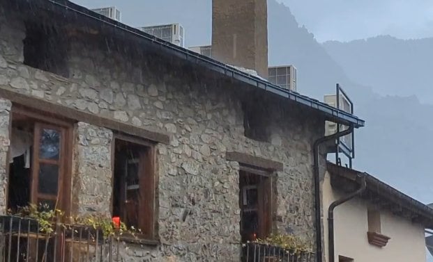 (vídeo) Tempesta torrencial a Andorra la Vella