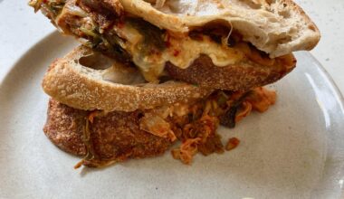 Kimchi Grilled Cheese Sandwich in Berlin