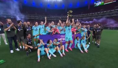 Barca Femini win trophy number 5 this season, as they become title holders of the “Tour Champions”!