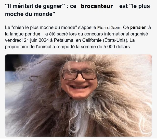 Y a quelqu'un qui m'a dit qu'il y avaient trop de memes politiques en ce moment, alors j'ai creusé l'actu... 2 infos en 1
