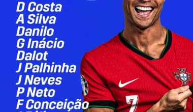 Onze para o jogo de hoje