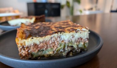 Moussaka grecque