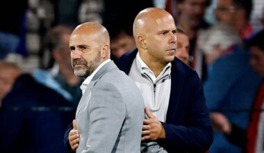 Arne Slot, Peter Bosz, Joseph Oosting, Rogier Meijer and René Hake are the nominees for the 23/24 Rinus Michels Award