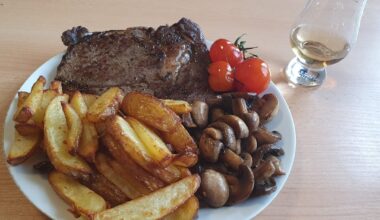 Just a weekend rib-eye lunch