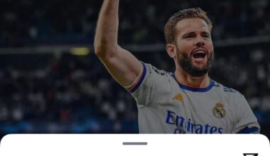 Cristiano’s comment on Nacho’s farewell post.