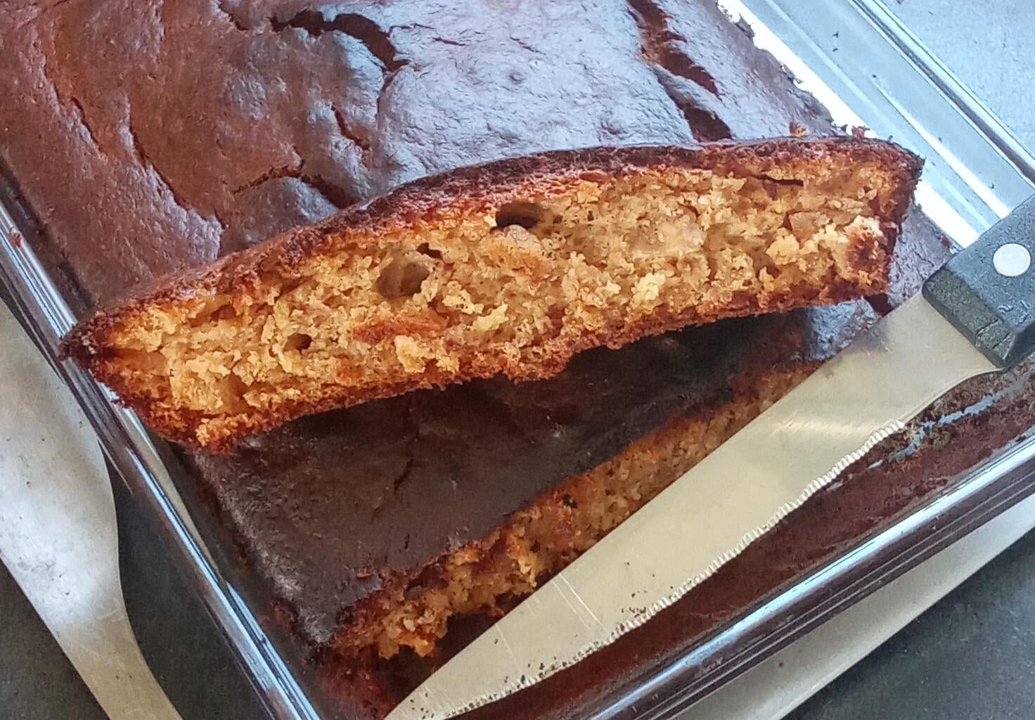 Banana bread ( un peu cramé 😂😅 )