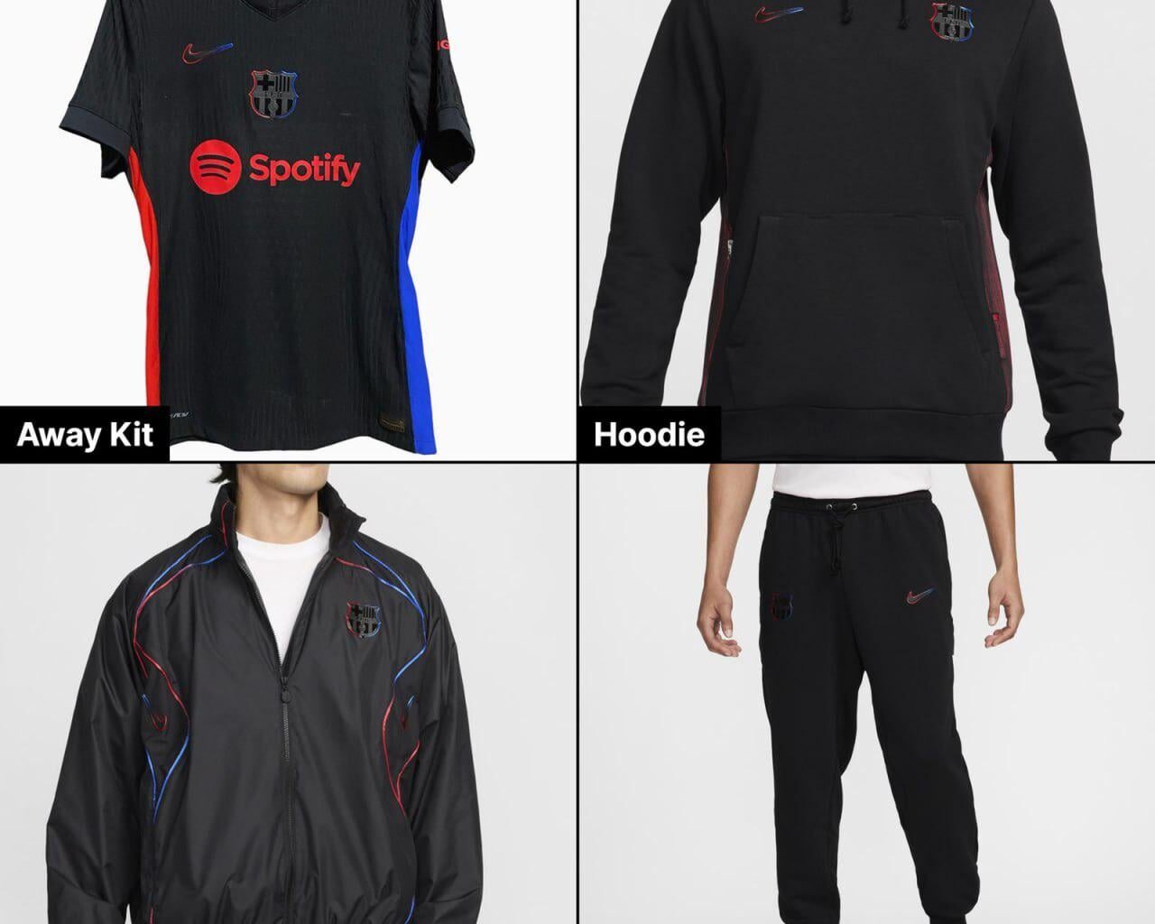 [Footy Headlines] FC Barcelona will release a full collection based on the black away jersey.