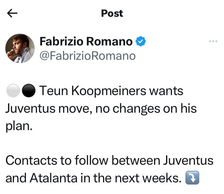 From Fabrizio Romano on X