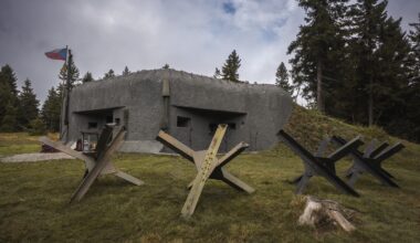 WW2 fortifications in Czechia [OC]