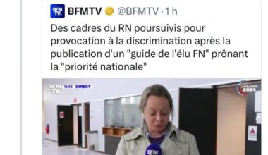 Le procureur de la République requiert 6 mois de prison avec sursis pour les cadres du RN pour avoir prôné la préférence nationale dans leur programme