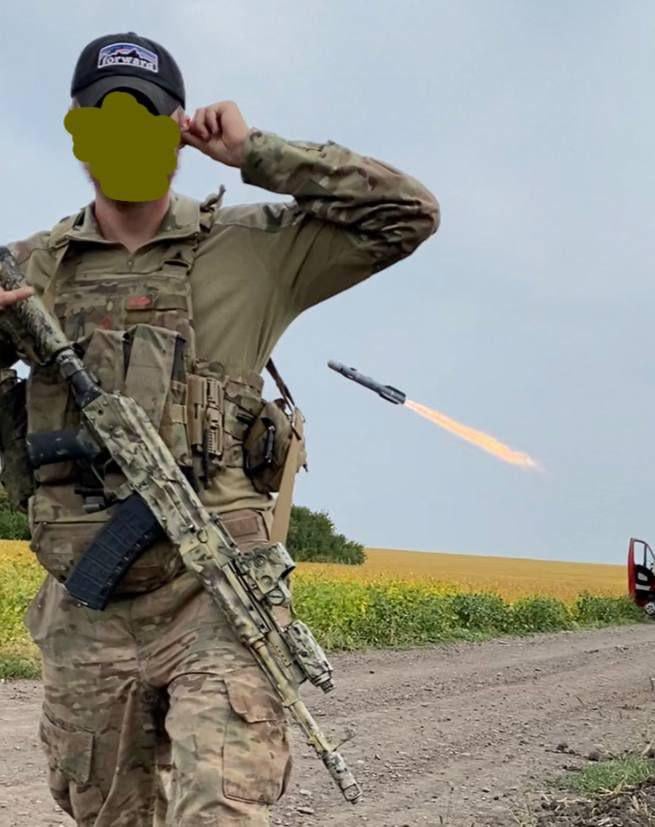 Brimstone missile being launched at a Russian target. 2022