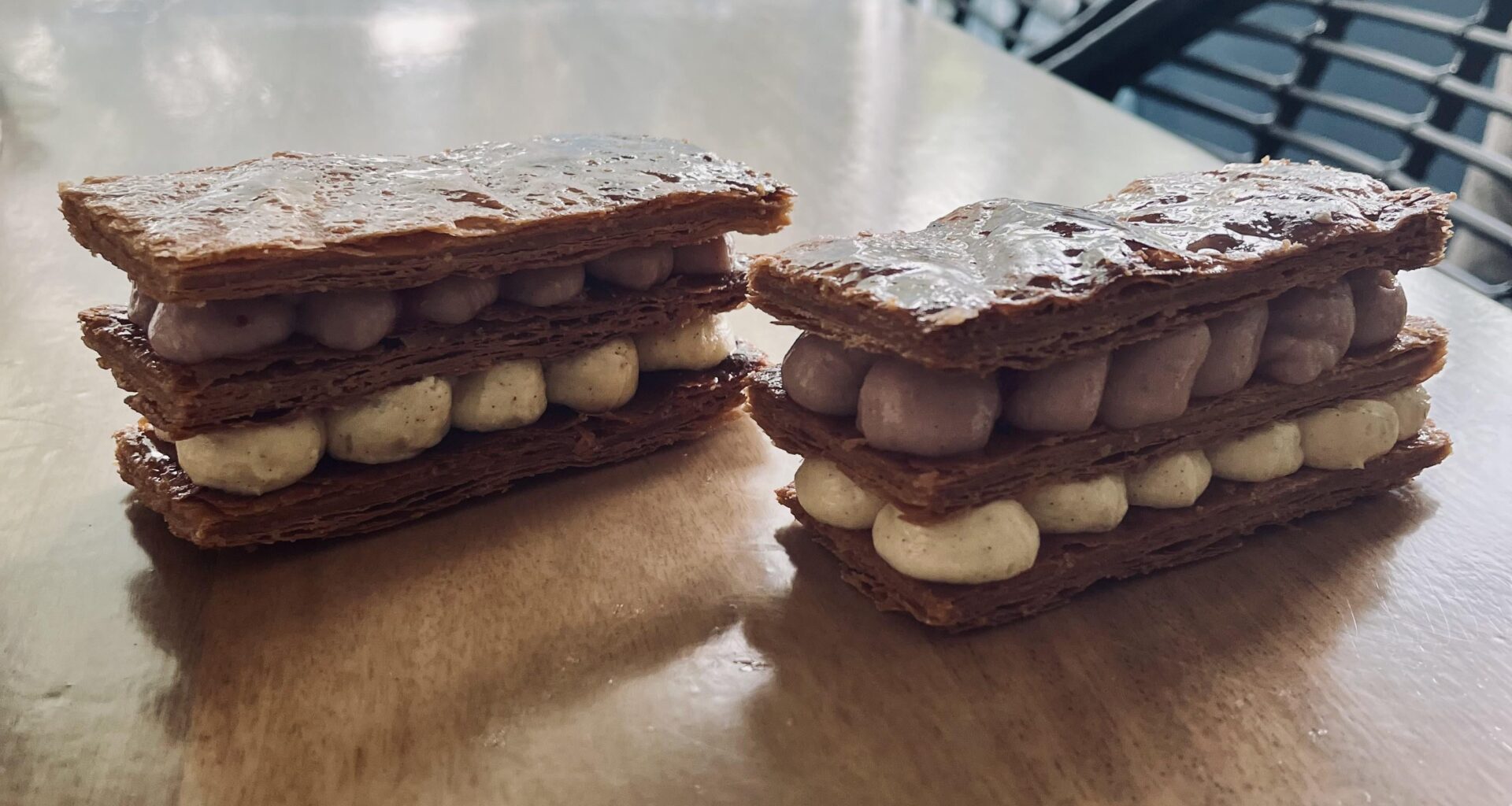 Millefeuille Vanille/Framboises (Allez voter !)