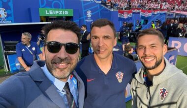 Buffon, Mandzukic and Pjaca at the Euros