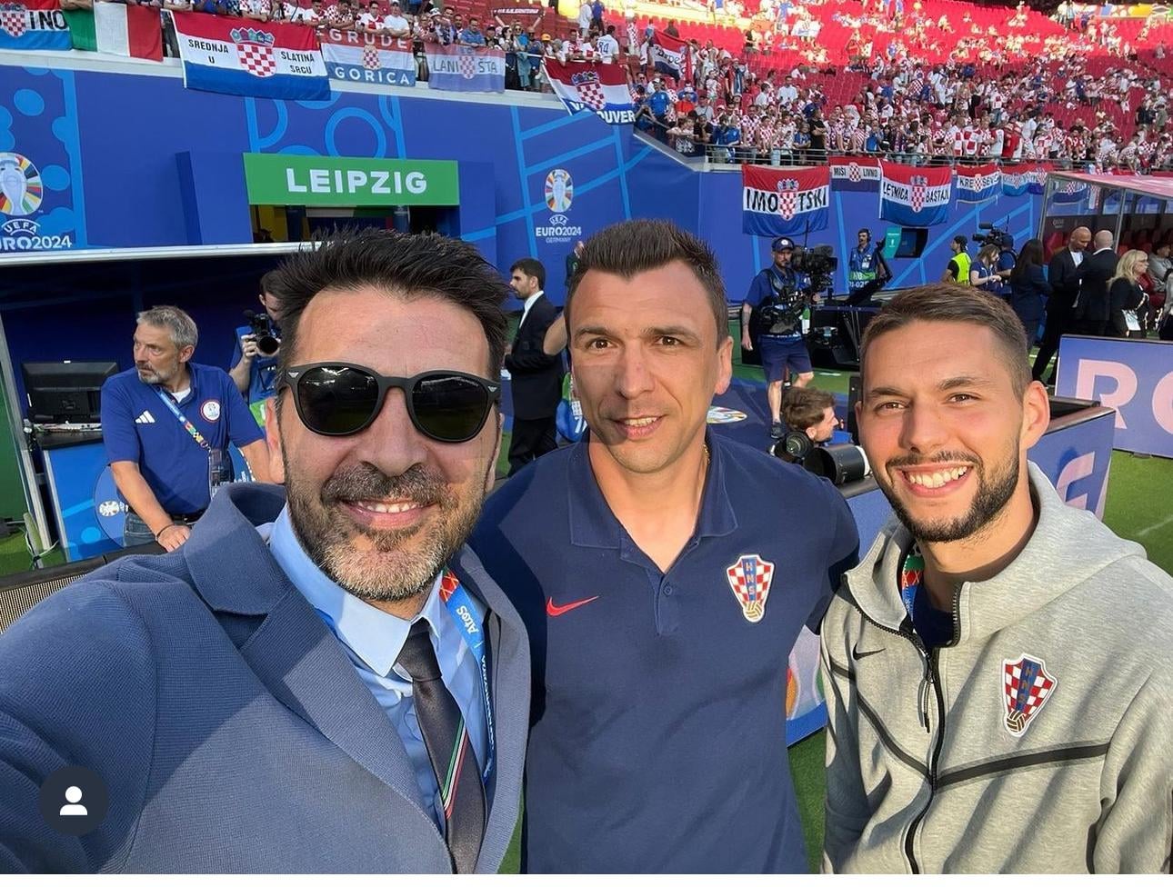 Buffon, Mandzukic and Pjaca at the Euros