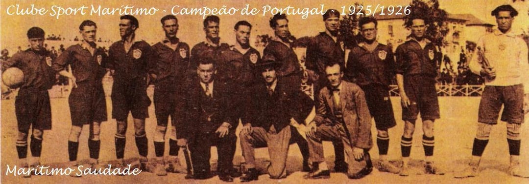 Faz hoje 98 anos que o Marítimo venceu o Campeonato de Portugal, após derrotar o Belenenses 2-0, com golos de Bisugo e Zé Pequeno